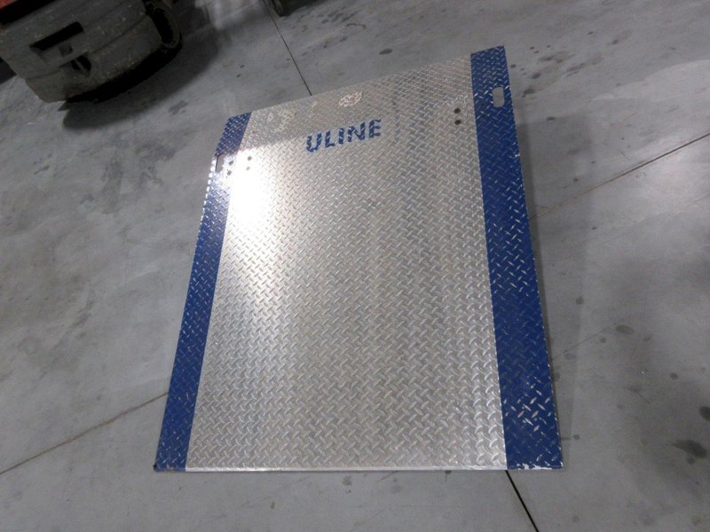 Uline H-1539 48" x 60" Aluminum Dock Plate- Auction Item