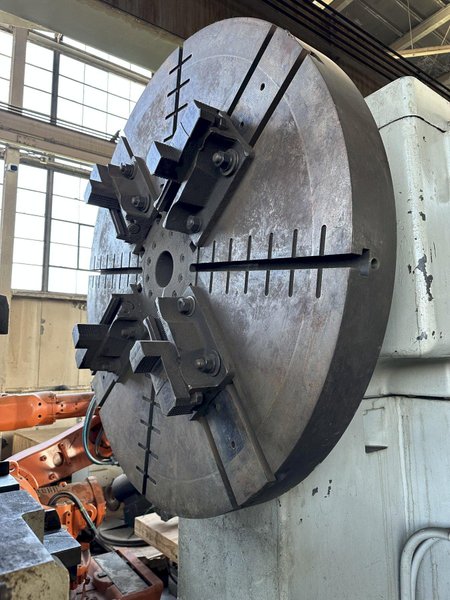 50" /130" X 230-362" LEBLOND MODEL #4025-36 HEAVY DUTY SLIDING BED GAP LATHE, 3" HOLE: STOCK #18164