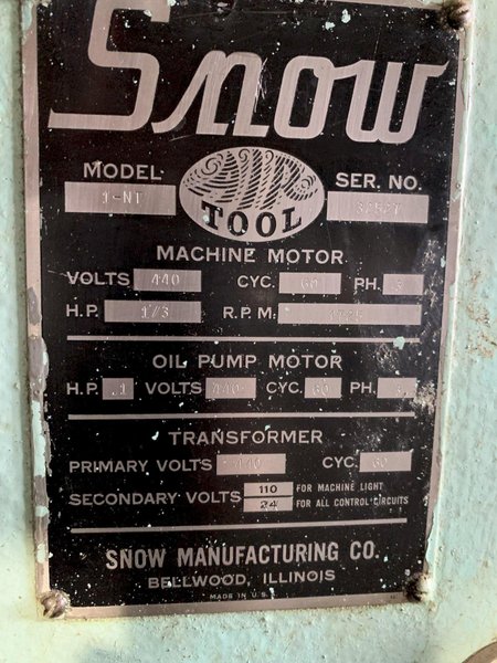 Snow 1-NT Incline Nut Tapper