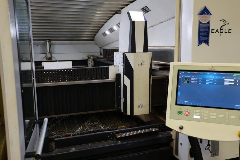 2020 Eagle Inspire 1530 F15.0 Fiber Laser Cutting System (#5241)