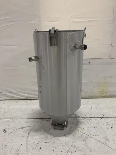 New AEC Drying Hopper, WH150, Approx. 150 lb Capacity, Insulated, Stainless Steel