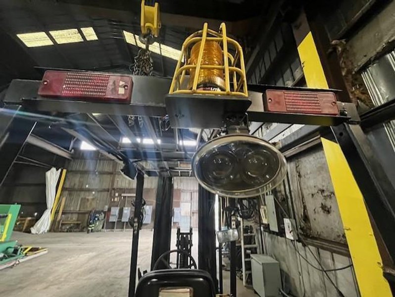 10,000# E100XL2 HYSTER FORKLIFT STOCK# 4061