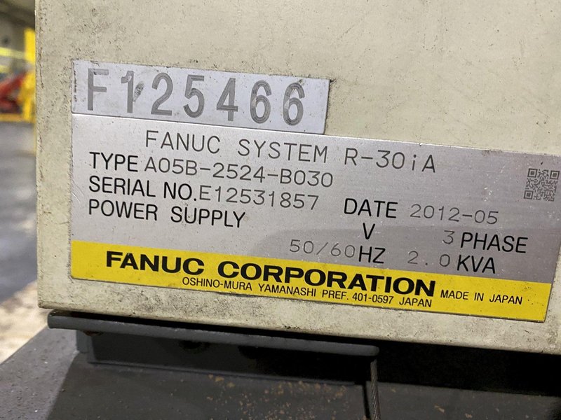 FANUC – ArcMate 100iC/6L w/ R-30iA Controls PARTS ONLY