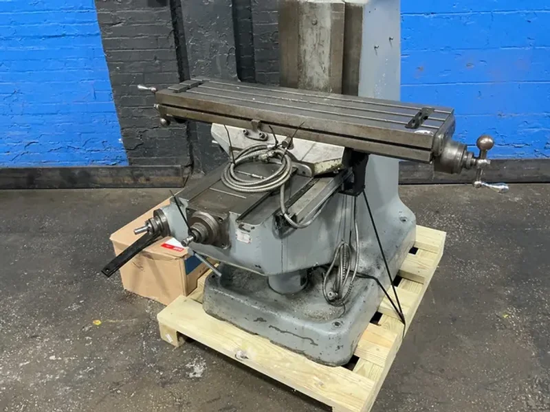 Bridgeport 9” X 36” Vertical Mill