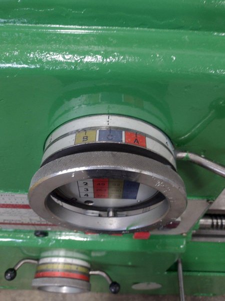 22&quot; X 120&quot; MACHINE-TOOL MODEL #230 ENGINE LATHE, 2-5/8&quot; HOLE: STOCK #17876