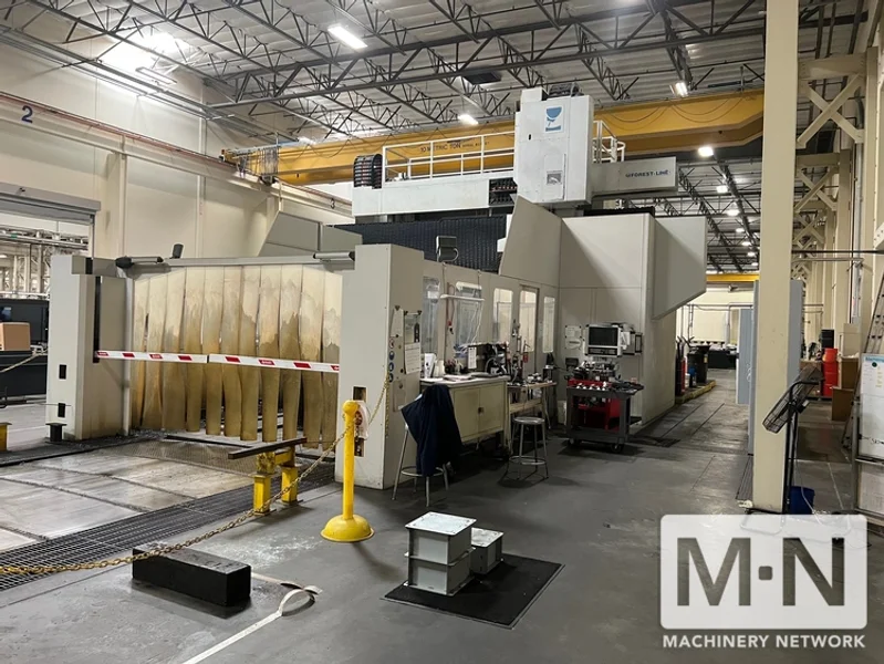 Forest Line Majormill CNC 5-Axis Gantry Machining Center w/APC