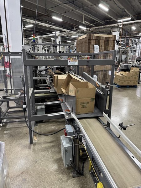Pearson CE35 Case Erector &amp; Packaging Line – 2016 – Automated Case Packing System