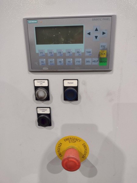 30 GPM ZYKLOMAT MODEL #AKBF-R CONTINUOUS COMPACT BELT FILTER, WITH TURBO-HKS CENTRIFUGE SEPERATOR: YOBRO #24734