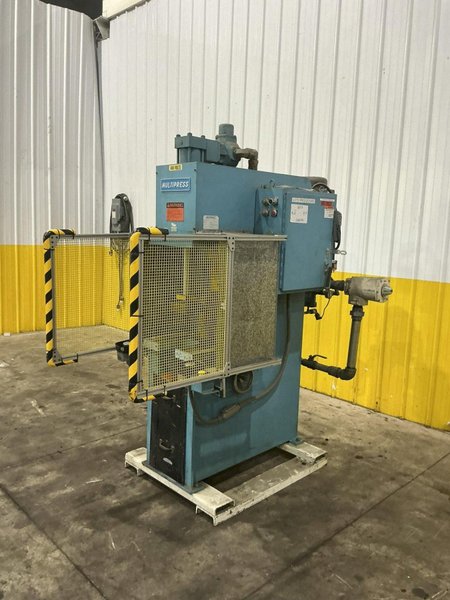 15 TON MULTIPRESS MODEL #FW4H-150M-C461 HYDRAULIC PRESS 12" STROKE : YOBRO #25895