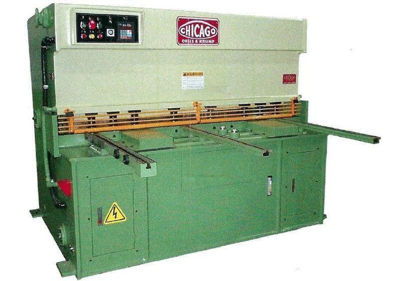 3/16" x 10 ft. NEW Chicago Dreis &amp; Krump Hydraulic Power Shear Model EHS-3140