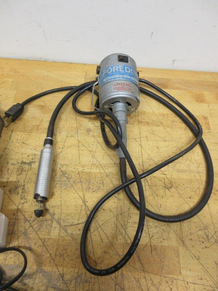 Foredom Series CC Electric Rotary Tool with Foot Pedal and Bits, Dremel Electric Engraving Tool- Auction Item