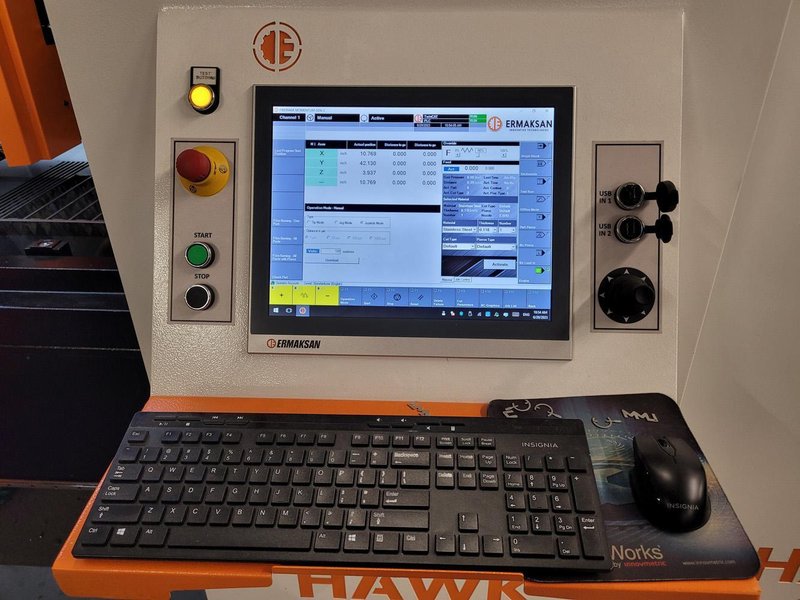 2022 Ermak USA Hawk 1000 Watt (1kw) CNC Laser For Sale