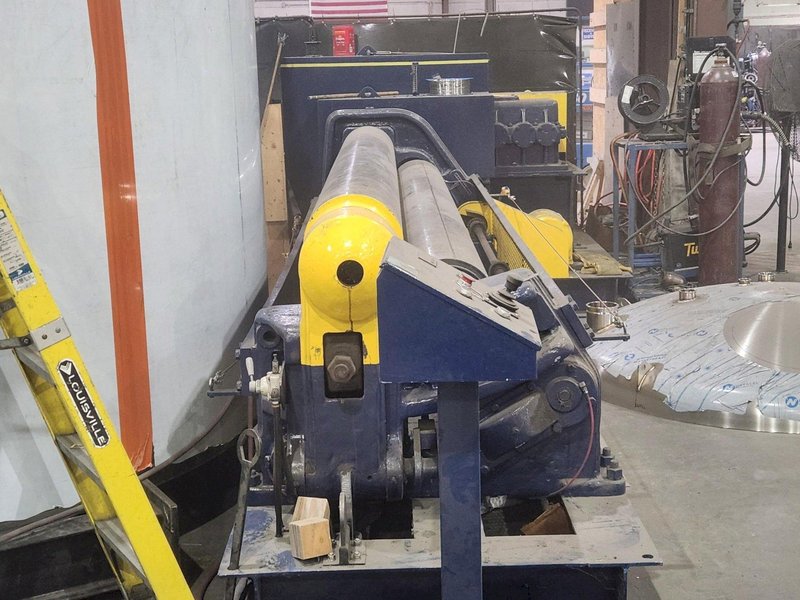 12' X 1/2" WEBB MODEL #9L-1312 3 ROLL INITIAL PINCH PLATE ROLL : YOBRO #24943