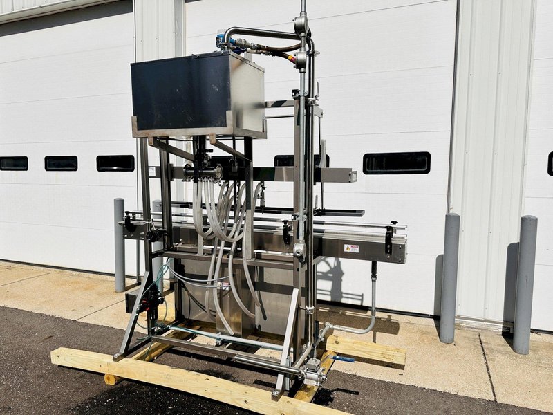 Cozzoli IFLM Four Headed Filler ||  Inline Fill-To-Level  ||  Manual Filler