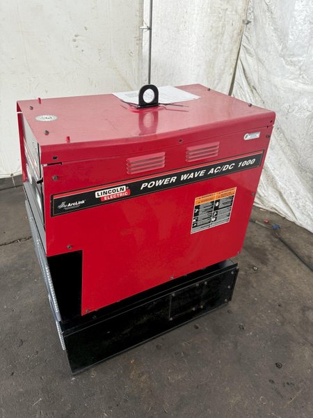 1000 AMP LINCOLN ELECTRIC POWER WAVE AC/DC 1000 WELDER. STOCK # 0343125