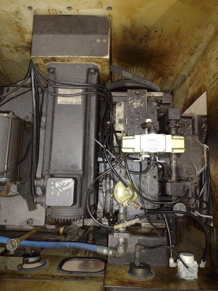 15&quot; X .125&quot; AIDA MODEL #LFS-40R STRAIGHTENER &amp; SERVO COIL STRIP FEEDER: STOCK #20565