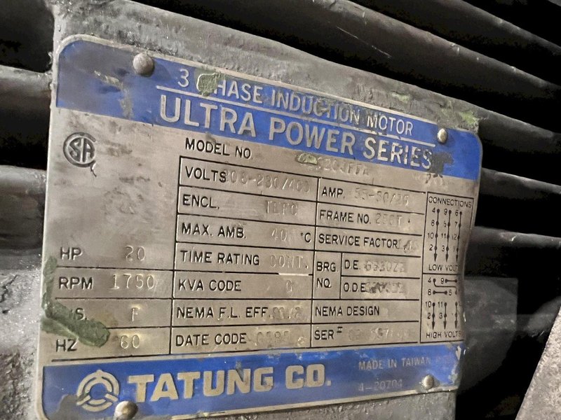 25 CU FT ALMCO MODEL #OR-25VLR VIBRATORY BOWL PARTS FINISHER: YOBRO #24692