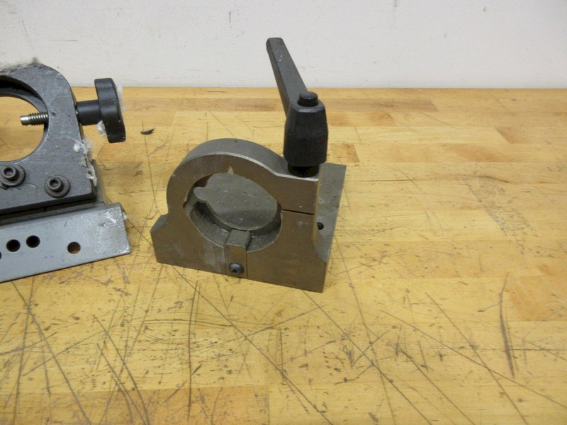40 Taper Tool Holder Vises, Bench Mountable (3pcs)- Auction Item