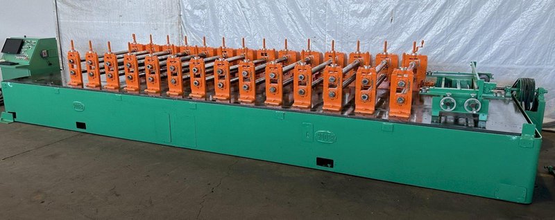 14 STAND X 3&quot; ARBOR X 48&quot; YODER ROLLFORMER. STOCK #18133