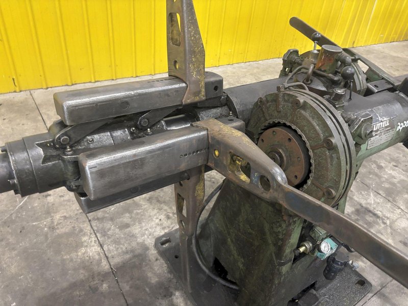 2,000 LBS X 12&quot; LITTELL MODEL #20-12 DOUBLE END PULL OFF UNCOILER COIL REEL: STOCK #23711