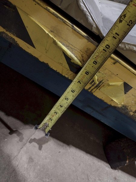 4,000 LBS X 48" X 48" MAX MODEL #LPTT-UP-40-90 HYDRAULIC TILT UPENDER 90 DEGREE FLIP TABLE: YOBRO #25894