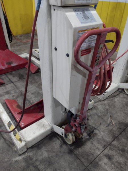 (4) 13,000 LBS STERTIL-KONI MODEL ST-1060 HEAVY DUTY MOBILE COLUMN LIFT JACKS: STOCK #23064