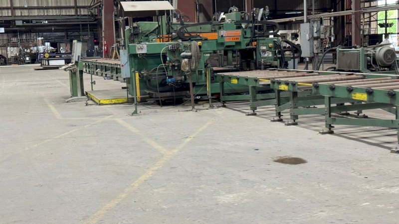2008 Peddinghaus PCD1100 Beam Drilling &amp; Cutting Line (#5635)