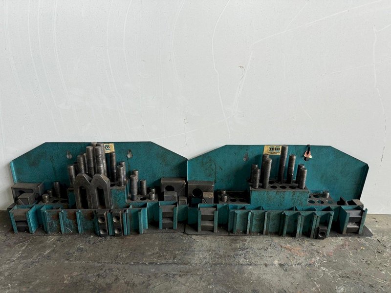 2 PARTIAL HOLD DOWN CLAMPING SETS 1/2" AND 5/8"