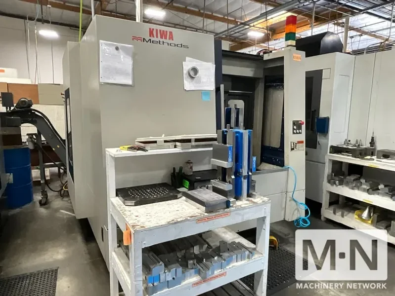 Kiwa KMH300-F001 Full 4th-Axis CNC Horizontal Machining Center, 2014