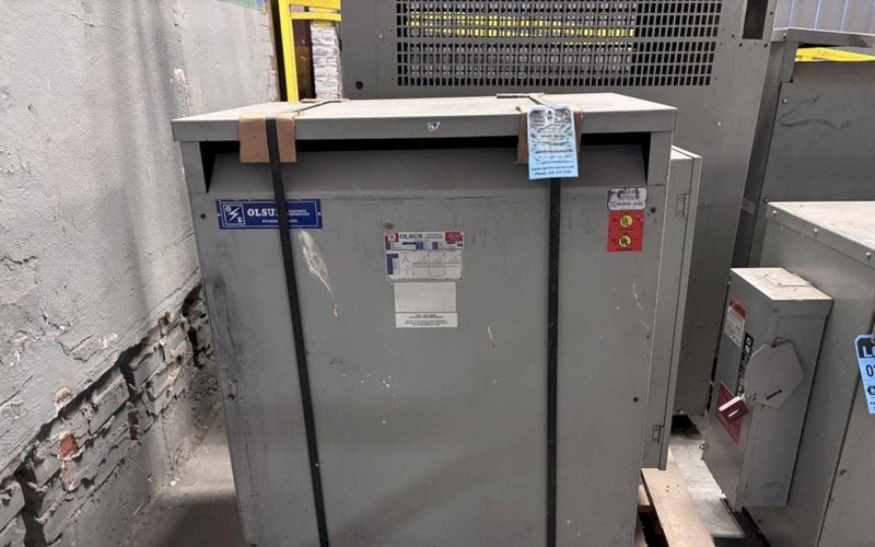 120 KVA OLSUN CLASS AA DRY TYPE TRANSFORMER: YOBRO #24589