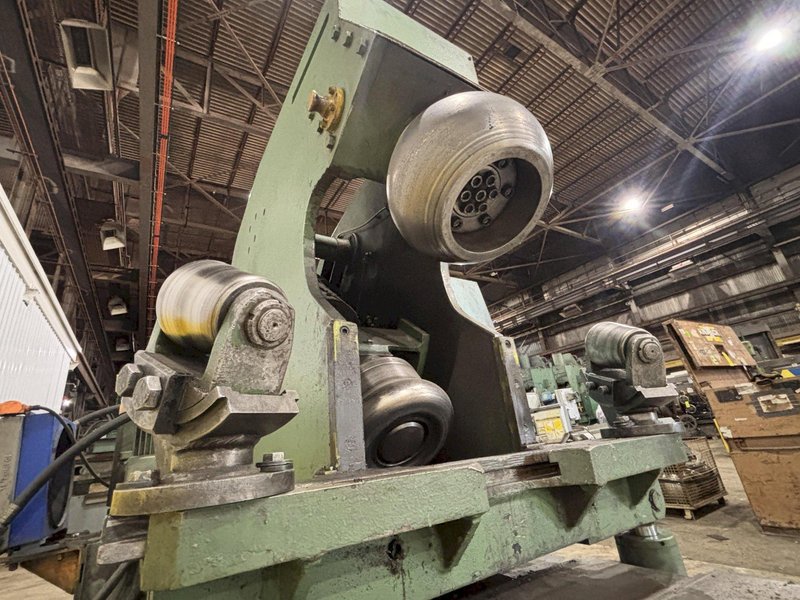 1/2&quot; X 13&#039; BOLDRINI MODEL #RIB0-13-HY HYDRAULIC HEAD FLANGER &amp; DISHING MACHINE: STOCK #23190
