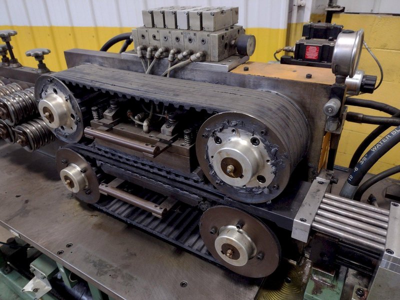 BURR OAK MODEL #VBHB RETURN TUBE BENDER &amp; MODEL #MTCO STRAIGHTENER FEEDER: STOCK #15868