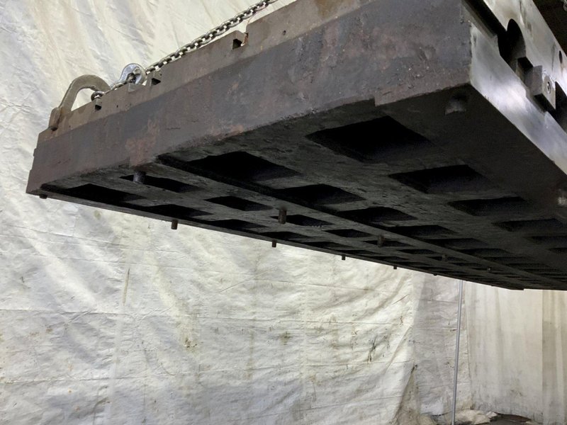 192" X 60" T-SLOTTED FLOOR PLATE: STOCK #81414