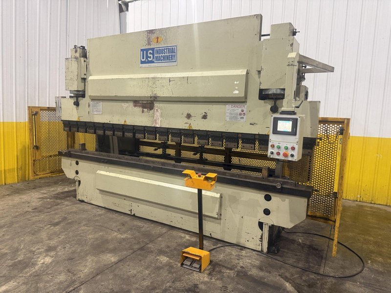 200 TON X 13' U.S. INDUSTRIAL MODEL #US-20012-AC CNC 2-AXIS HYDRAULIC PRESS BRAKE: YOBRO #26157