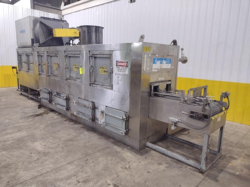 24" WIDE FPI SYSTEMS MODEL #CBW-24 STAINLESS STEEL CONVEYOR TYPER PASS-THROUGH PARTS WASHER: YOBRO #25173