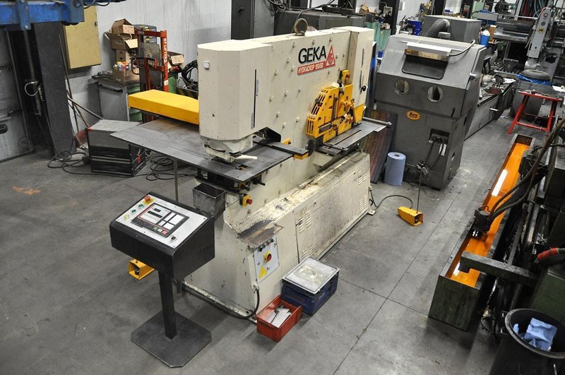 Geka Hydracrop SD 100 ton CNC