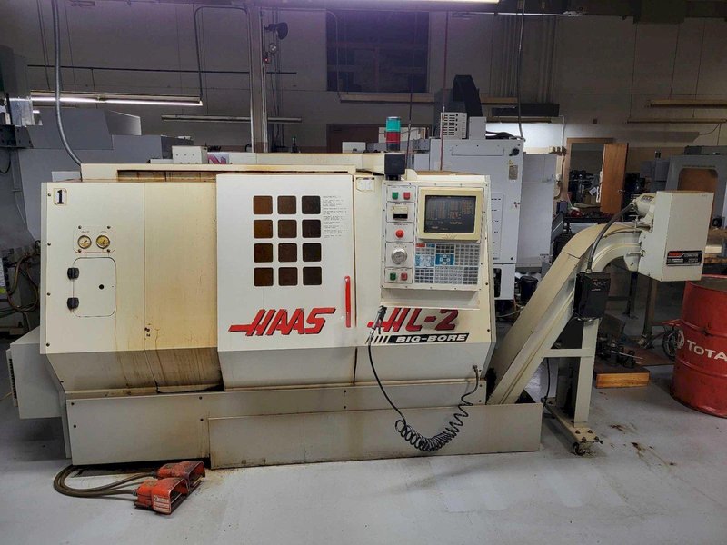 Haas HL-2 Big Bore CNC Lathe, 1997