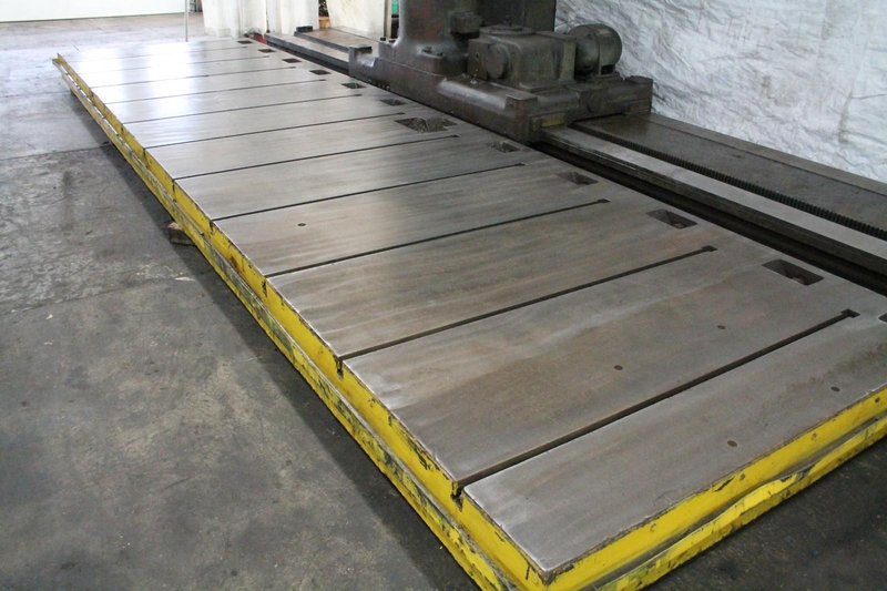72' X 276' T-SLOTTED SURFACE PLATE: STOCK #66102