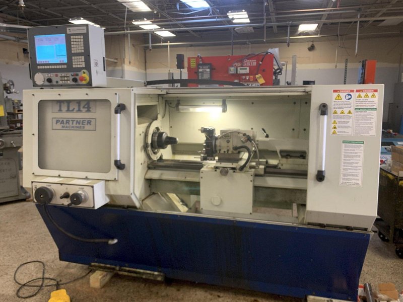 MILLTRONICS TL14x40 CNC Flat Bed Lathe, S/N 1121, New 2011