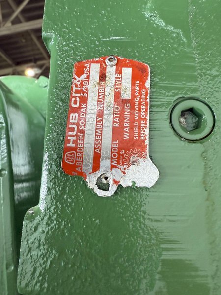 60 TON ROUSSELLE MODEL 6B DOUBLE-CRANK GAP FRAME PRESS. STOCK # 0235625.