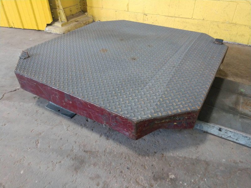 48&quot; LIBERTY INDUSTRIES SERIES 500 ROTARY TABLE STRETCH WRAPPER