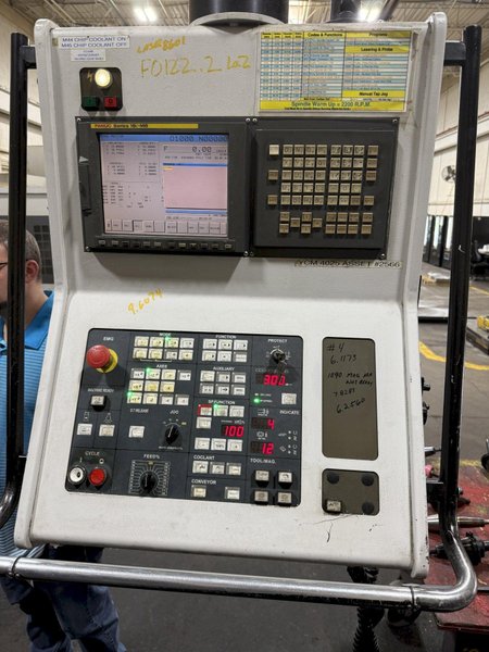 2008 YCM DCV4025B Bridge-Style CNC Vertical Machining Center For Sale