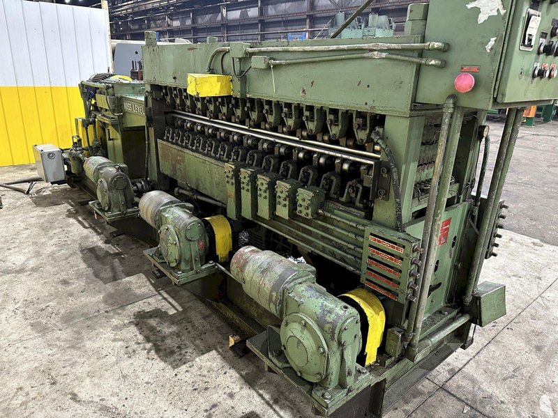 72" x .060" X 19 ROLL VOSS MODEL 84/1.156-19/13 CORRECTIVE COIL LEVELER: STOCK #22095