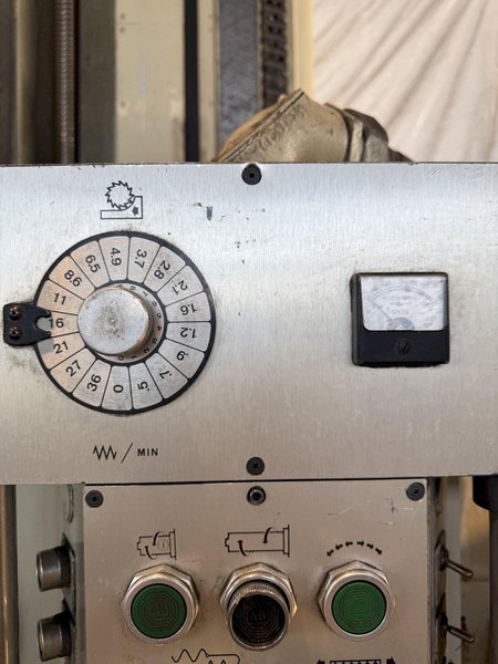 4" DEVLIEG 4K-96 HORIZONTAL BORING MILL. STOCK # 0113826