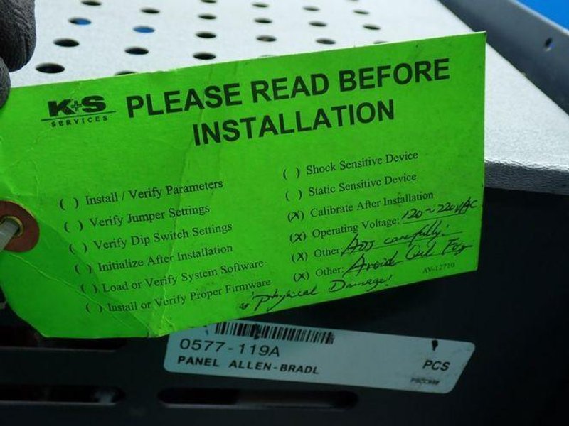ALLEN BRADLEY 9/SERIES OPERATOR CONTROL PANEL  -  8520-OPC
