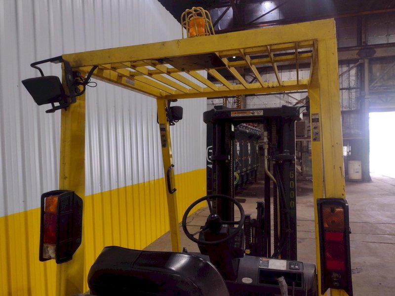 5550 LBS HYSTER MODEL #S60XM LP-GAS FORKLIFT: STOCK #18834