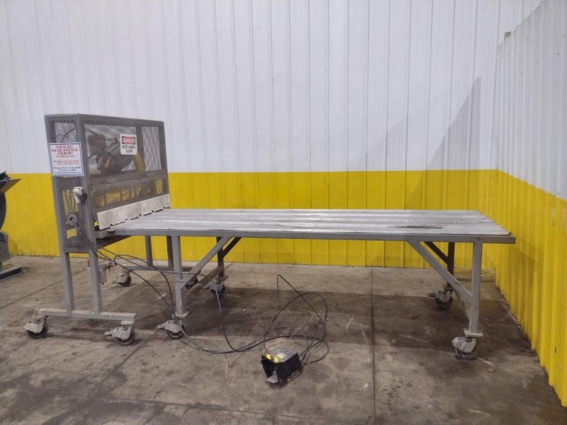 48" DIXIE MACHINE AIR OPERATED PANEL CROP SHEAR: YOBRO #24966