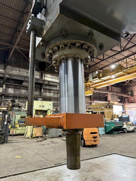 150 TON WILLIAMS &amp; WHITE HYDRAULIC C-FRAME STRAIGHTENING PRESS 24" STROKE: YOBRO #24086