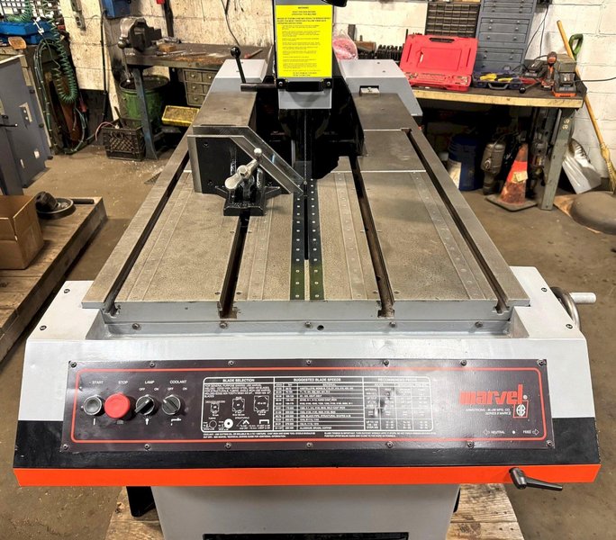 18&quot; x 22&quot; Marvel Series 8 Mark II Tilt Frame Vertical Band Saw , 1&quot; Blade, 2 HP, Reconditioned