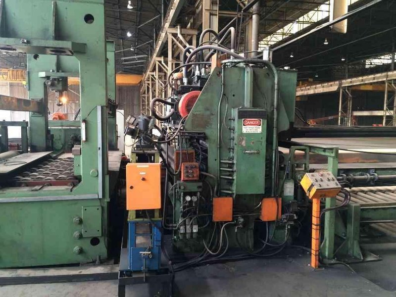 96&quot; x 0.550&quot; x 60,000# Delta Cut To Length Line
